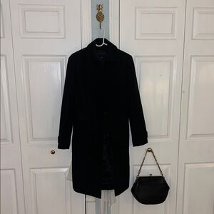 Banana Republic Black Trench Coat
